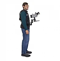 Крепление с поворотным механизмом на ременно-плечевом жилете с каркасом для сканеров Goslam