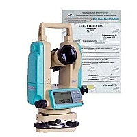 Поверка электронного теодолита