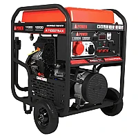 Бензиновый генератор A-iPower A11000TEAX в тихом зимнем кожухе 1600 RAL 8019 + блок автозапуска A-iPower 230В/400В 100А 8 ПИН
