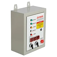 Бензиновый генератор A-iPower A8500TEA в тихом зимнем кожухе 1200 RAL 7024 + блок автозапуска A-iPower 400 В, 25 А