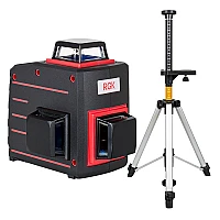 Лазерный уровень RGK PR-3A + штанга-упор RGK CG-2