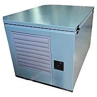 Генератор A-iPower A8000EAX в тихом зимнем кожухе 1200 RAL 7031