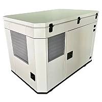 Бензиновый генератор A-iPower A17000TEAX в тихом зимнем кожухе 1600 RAL 7035 + блок автозапуска A-iPower 230В/400В 100А 8 ПИН