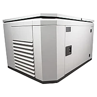 Бензиновый генератор FUBAG BS 19000 A ES в тихом зимнем кожухе 1600 RAL 7035