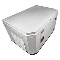Бензиновый генератор FUBAG BS 9000 A ES в тихом зимнем кожухе 1200 RAL 7035