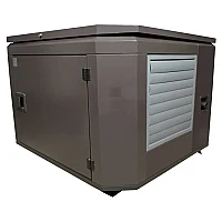 Генератор A-iPower A6000EAX в тихом зимнем кожухе 1200 RAL 8019 + блок автозапуска A-iPower 400 В, 25 А